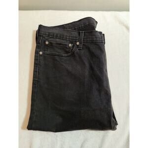 Levi's 541 Jeans Mens 38 X 34 (Actual 40 X 34) Black Athletic Taper Y2K Workwear